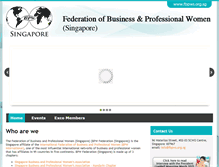 Tablet Screenshot of fbpws.org.sg